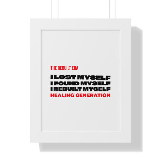 Framed Vertical Poster